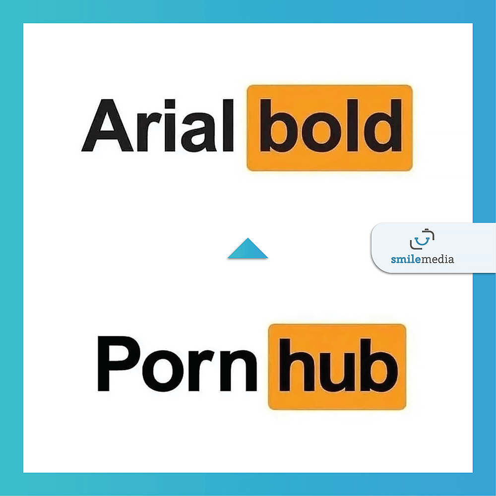 Γραμματοσειρές από διάσημα λογότυπα - Porn Hub