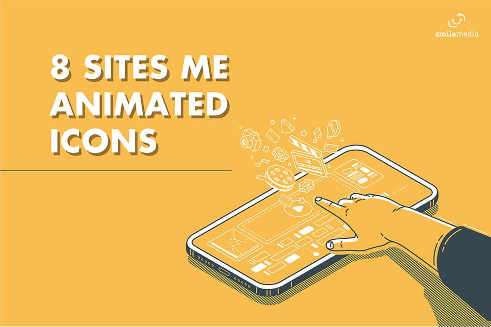 8 Sites με animated icons. Μπορείτε να βρείτε πολλά κινούμενα εικονίδια εκεί και να κάνετε φανταστικά σχέδια