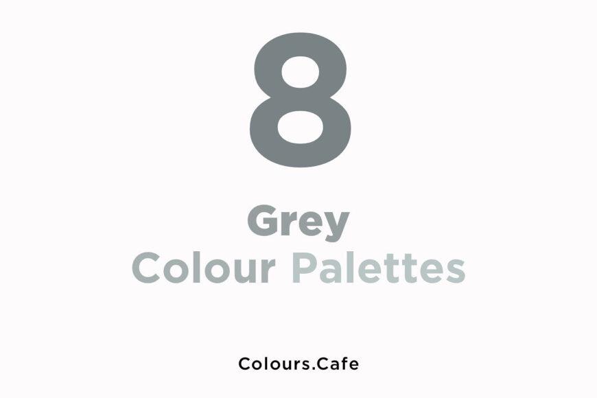 8 Grey Colour Palettes